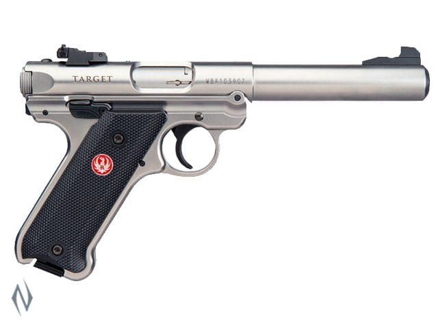 Ruger MKIV 22Lr Target Stainless 140mm