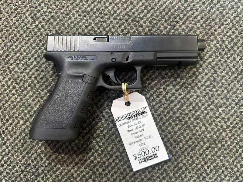 Consignment Glock 17A Gen3 9mm With Upgraded Trigger / SN:GRZ822