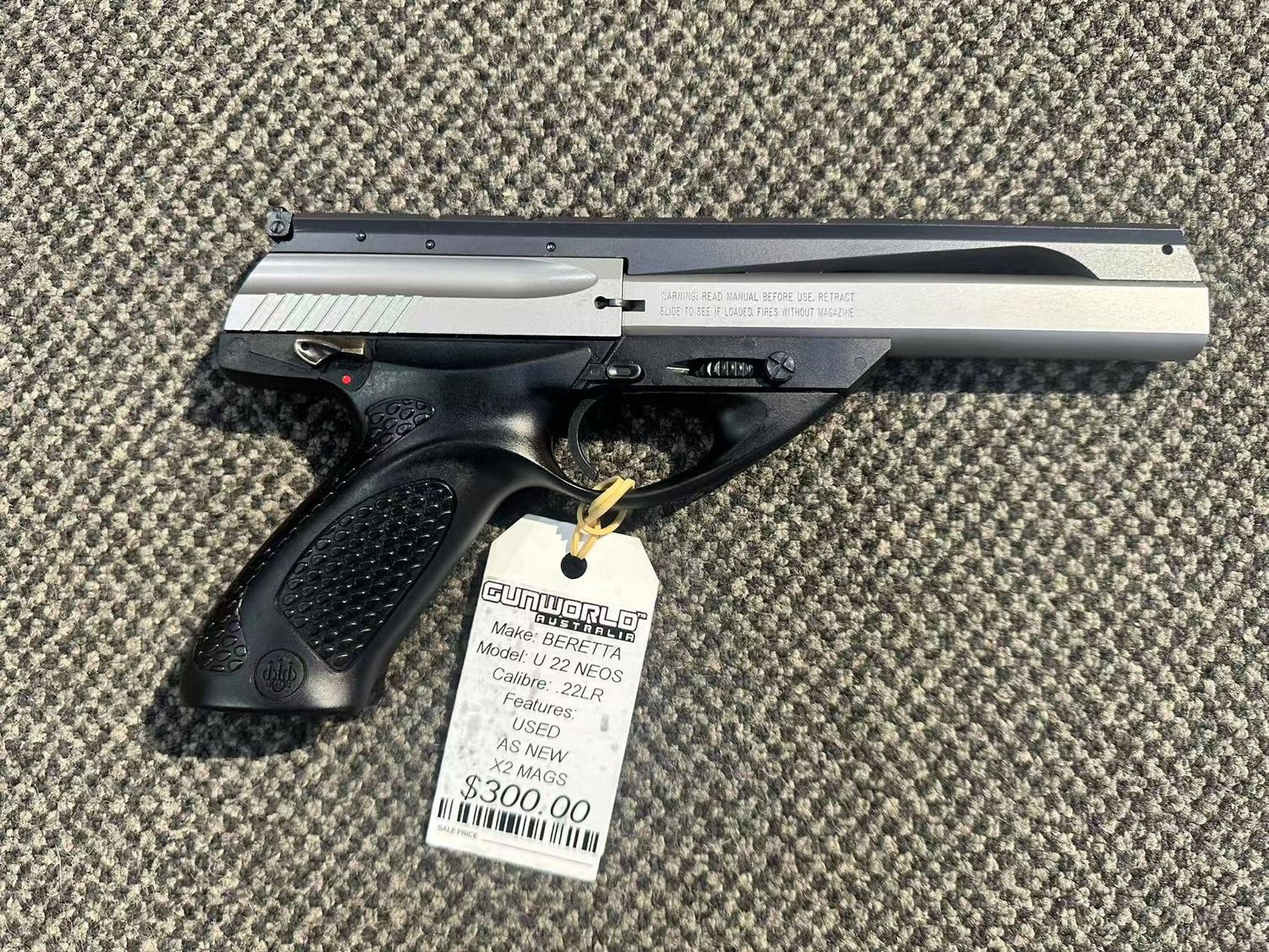 Used AS NEW Beretta U 22 Neos .22LR