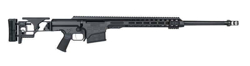 Barrett Mrad Folding Stock 308WIN 24&quot; Fluted Black