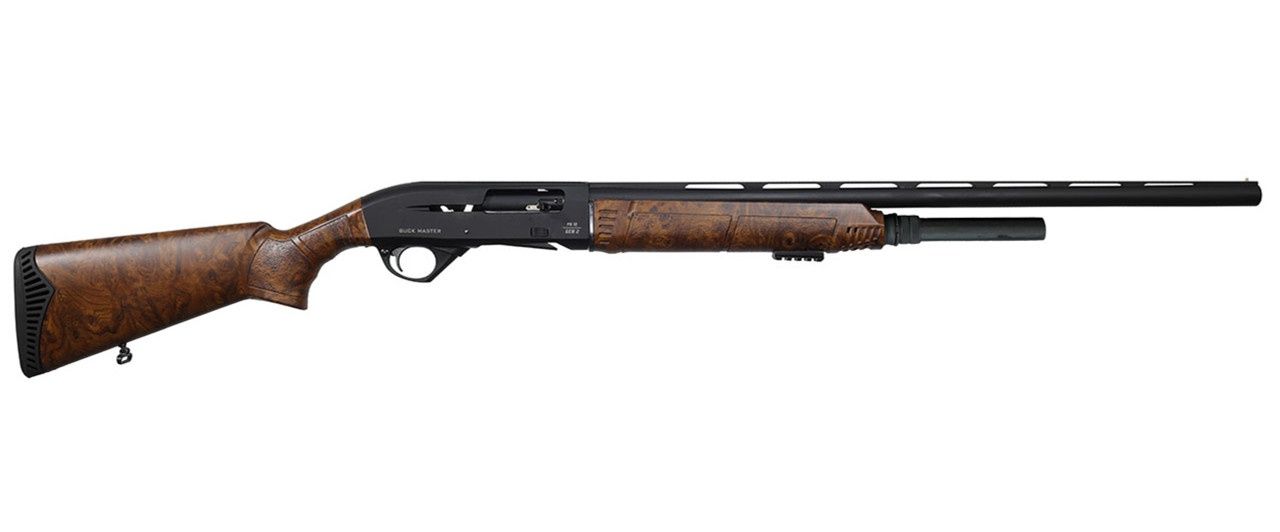 Celik Arms Buck Master Gen 2 Push Button Shotgun 12GA 28&quot; VENT RIB, Variation: Wood Synthetic - Standard