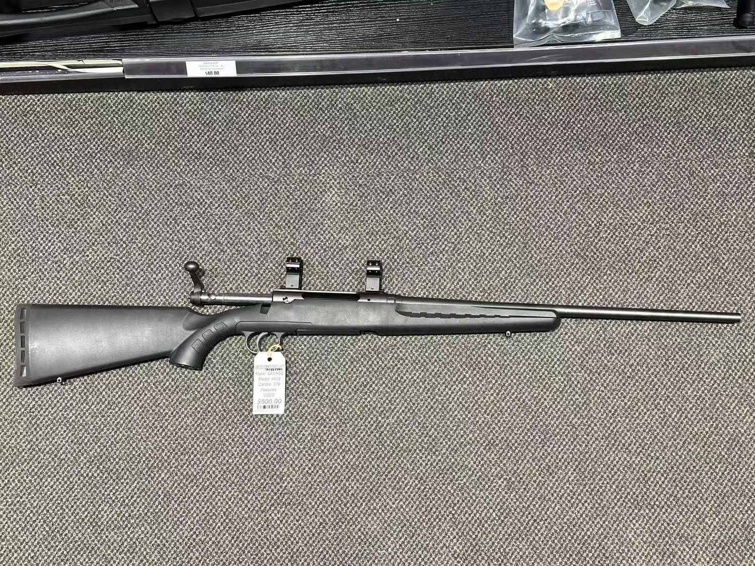 Used Savage Axis .270WIN / SN: H311692