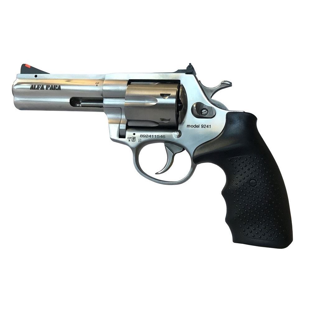 Alfa 9241 Para Classic 9mm Revolver Pistol 4in Stainless - 6 Shot
