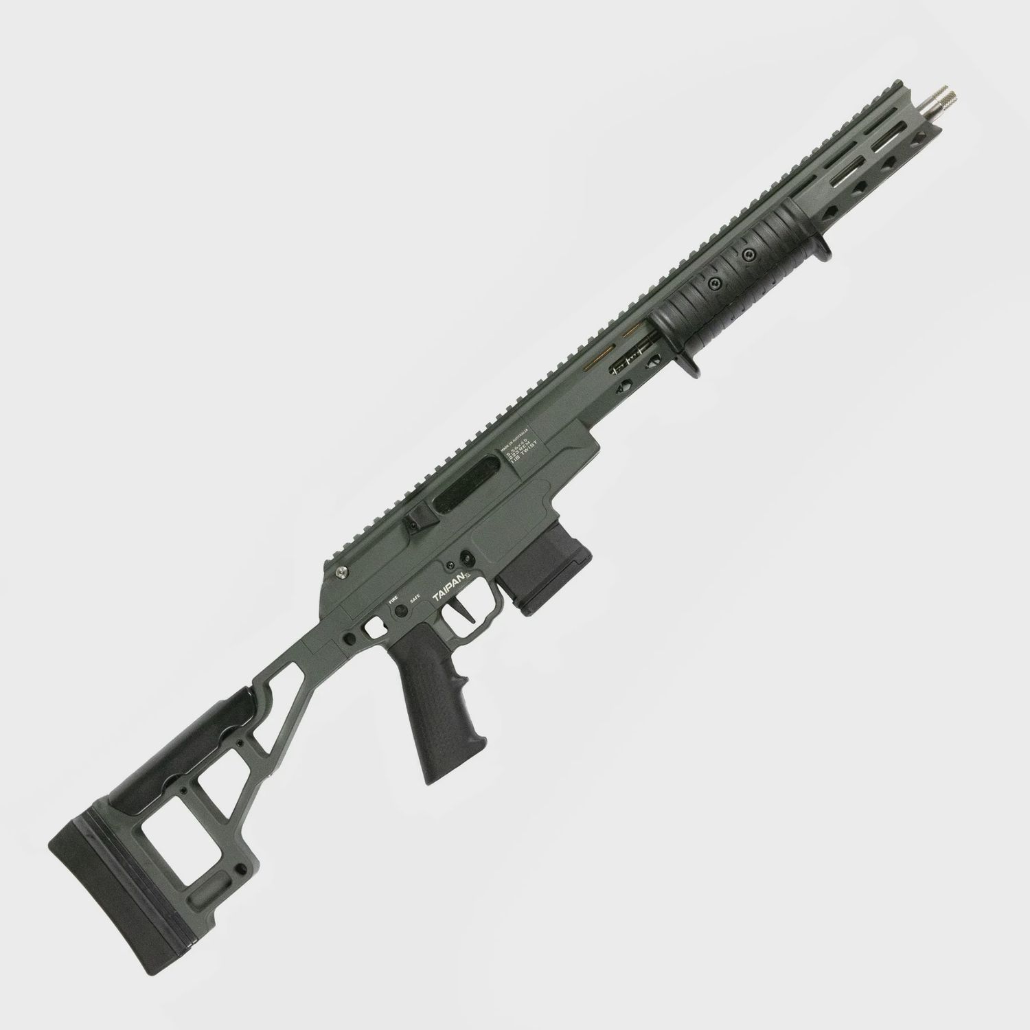 SCSA Taipan X 223 Pump Action, Finish: Grey Finish