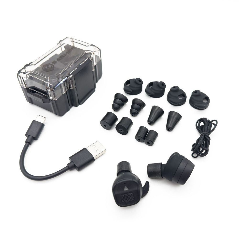 Earmor M20T BT Electronic Earplugs - Black