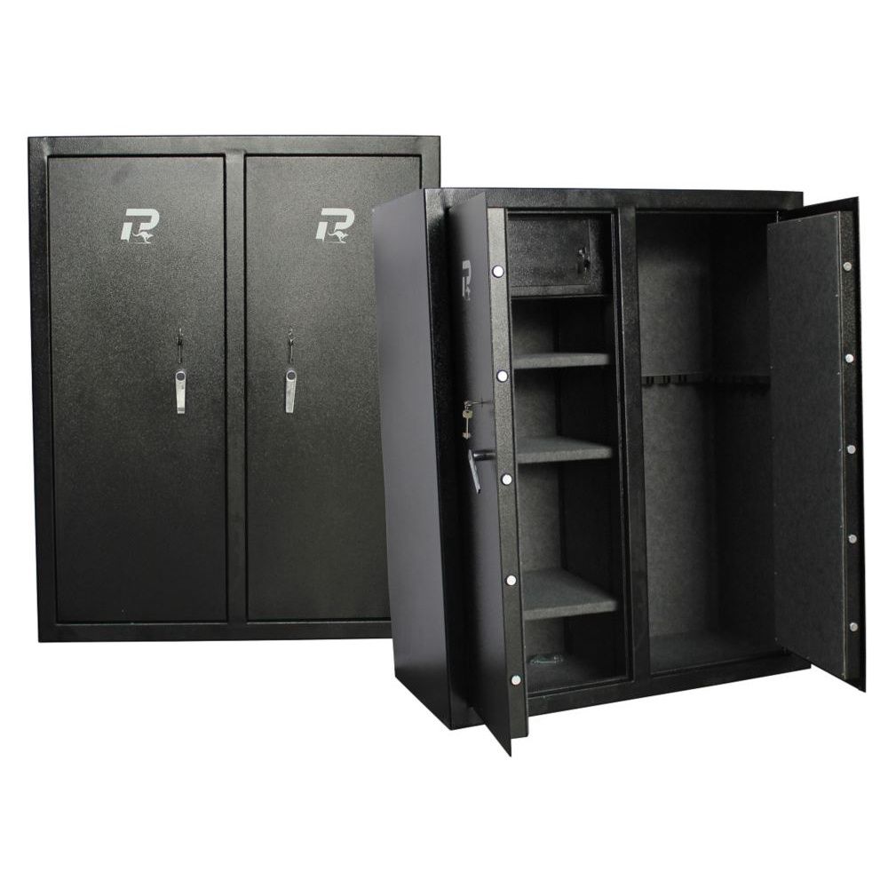 Pro-Tactical Executive 15 Gun Double Door Safe Key Lock