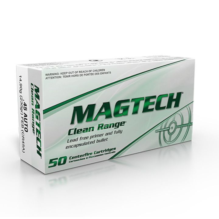 Magtech 45 Auto Clean Range, Variation: 230GR FEB - 50pk