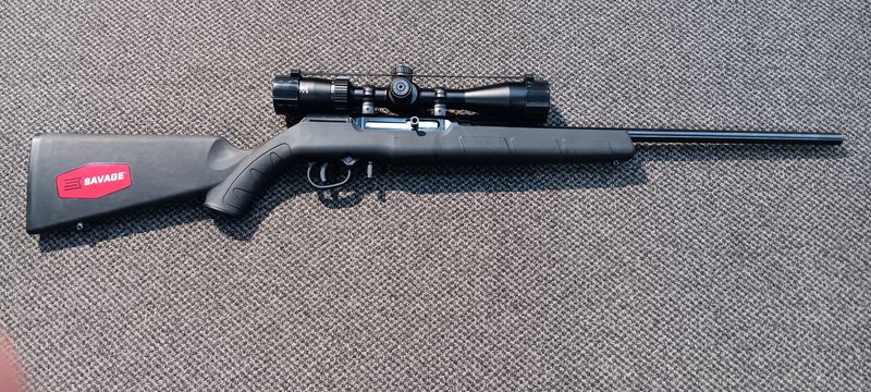 CONSIGNMENT SAVAGE A22R 22LR 10 SHOT w/ SCOPE USED SN: N133610