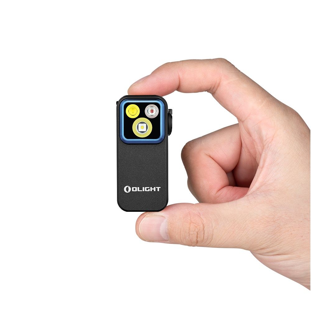 Olight Oclip Pro Compact LED Clip Light with Floodlight &amp; Spotlight &amp; Red light