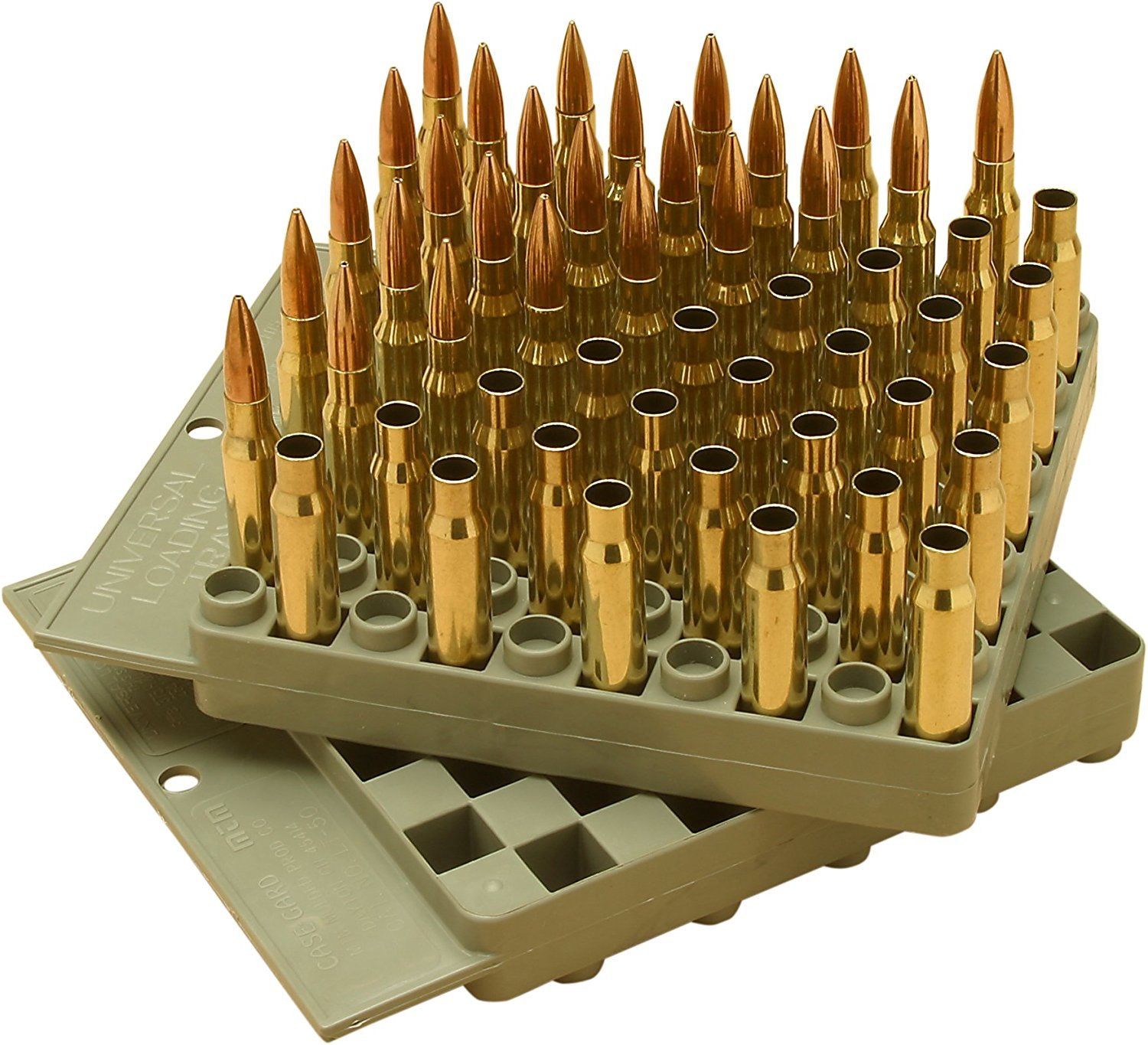 MTM Case Gard Compact Universal Reloading Tray Hold 50 Rounds