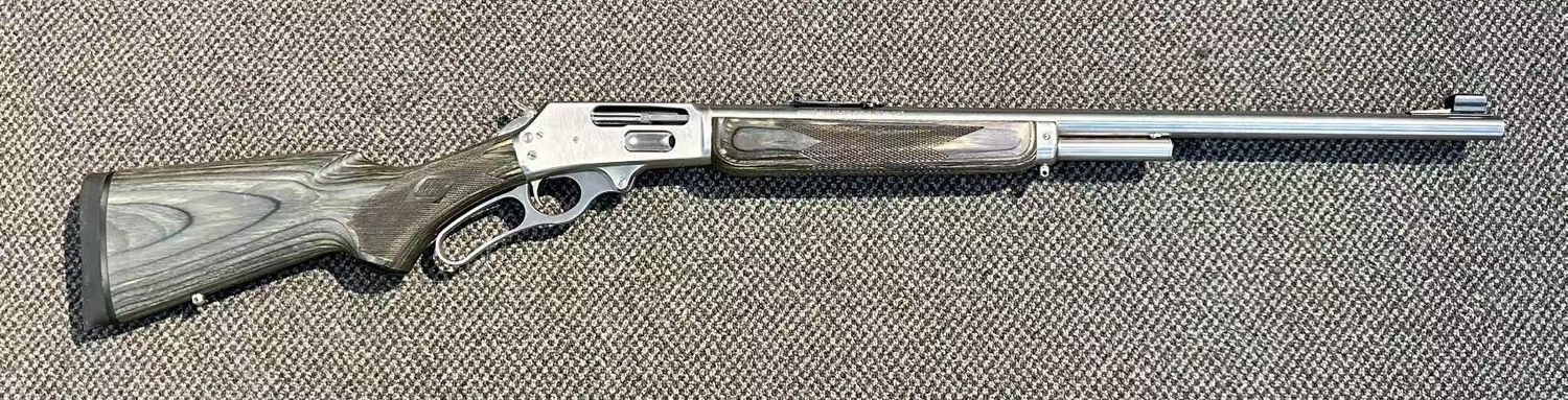 Used JM Model Marlin 1895 Stainless Laminate .45-70GOV Stainless / SN: 91212654 - WITH 150+ ROUNDS