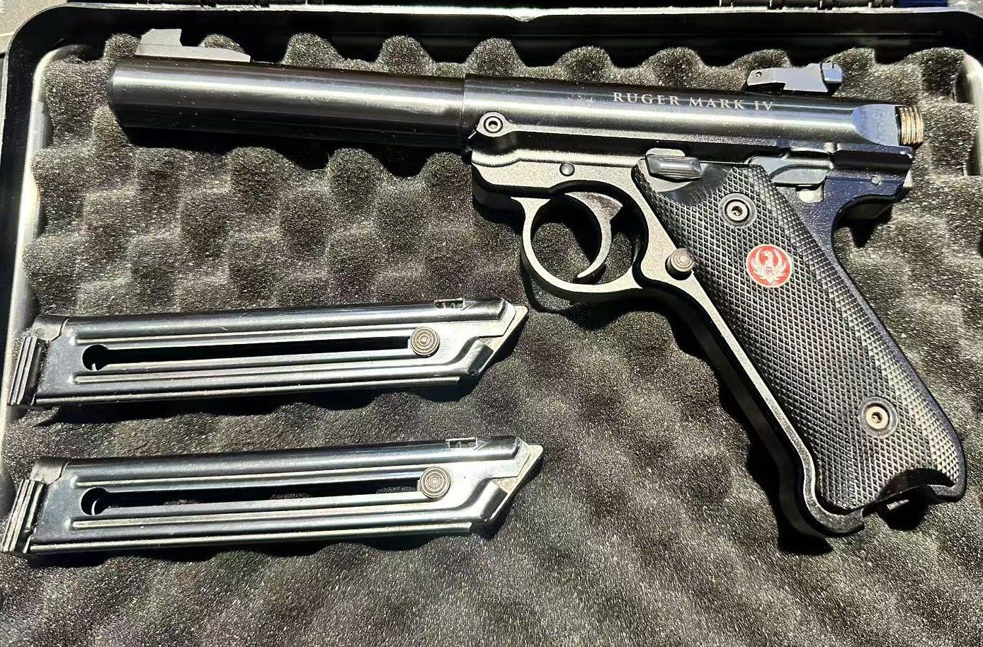 Used Ruger MKIV Target .22LR Blued - SN: 500011312