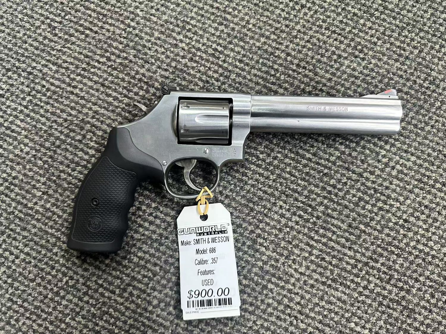 Used Smith &amp; Wesson 686 .357MAG - SN: DKT6494