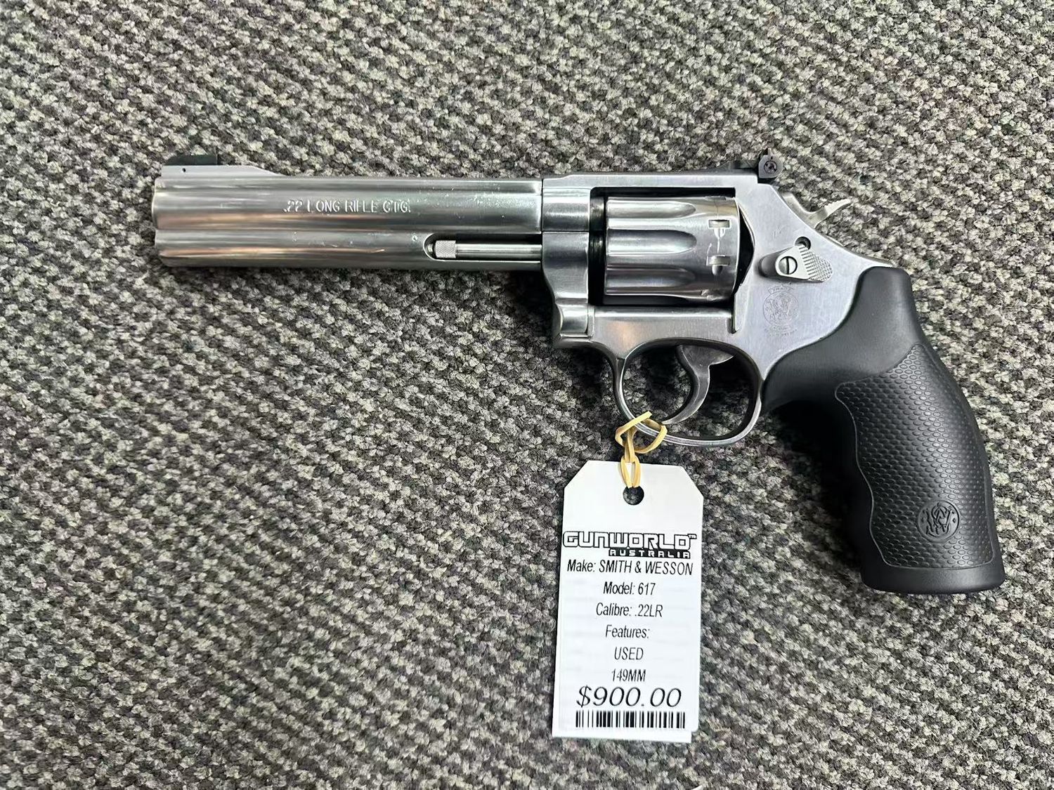 Used Smith &amp; Wesson 617 .22LR - SN: CUE3421