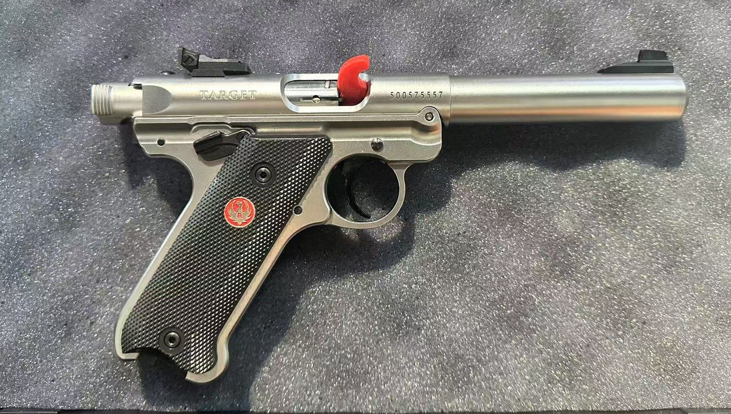 Used Ruger MKIV Target Stainless .22LR - SN: 500575557