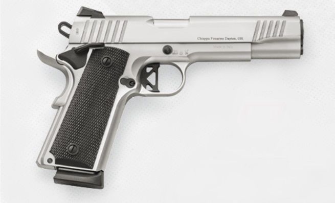 Chiappa 1911 Superior Grade Chrome 9MM - 5&quot; BBL