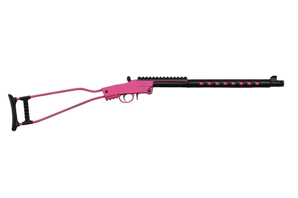 Chiappa Little Badger LS Tact 22WMR 16.5″, Colour: Pink