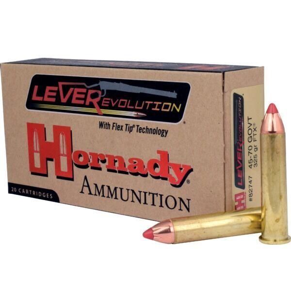 Hornady 45-70 GOVT 325gr LVREV 20pk