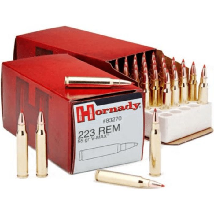 Hornady Ammo 223 REM 55gr V-MAX (50PK)