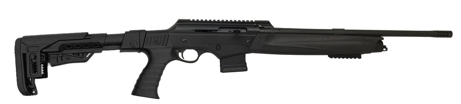 Celik Arms Chimera Push Button Rifle .308Win 18&quot; - Black Synthetic - Pistol Collapsible