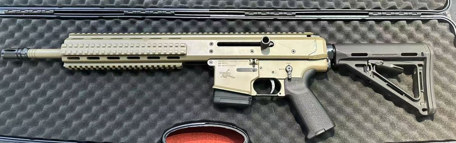 Consignment Used Warwick Firearms WFA1 Straight Pull .300BLK FDE