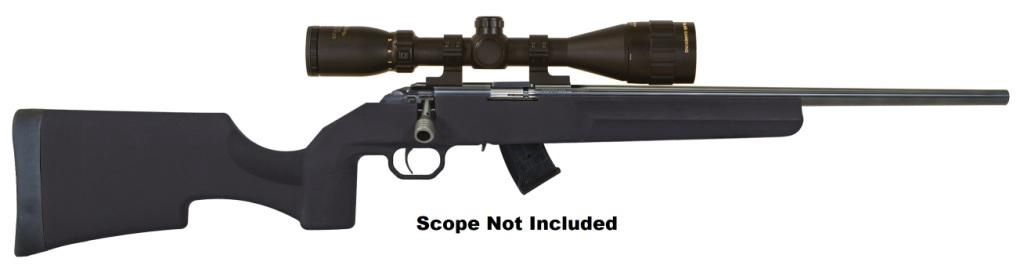 Howa 1100 .22lr 18&quot;, Variation: Threaded with tactical stock spare mag