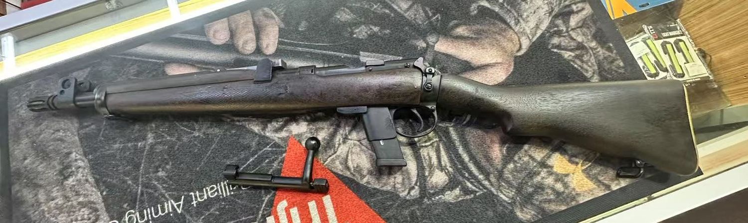 SMLE NO1 MKIII Tap Custom Carbine 9mm 10 Shot 16&quot; Marked &quot;Lithgow 1942&quot;&quot;