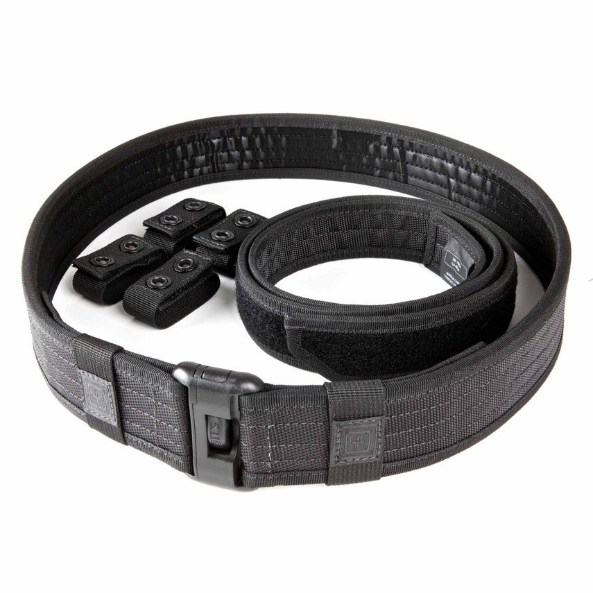 5.11 Sierra Bravo Duty Belt, Colour: Black, Size: 2XL