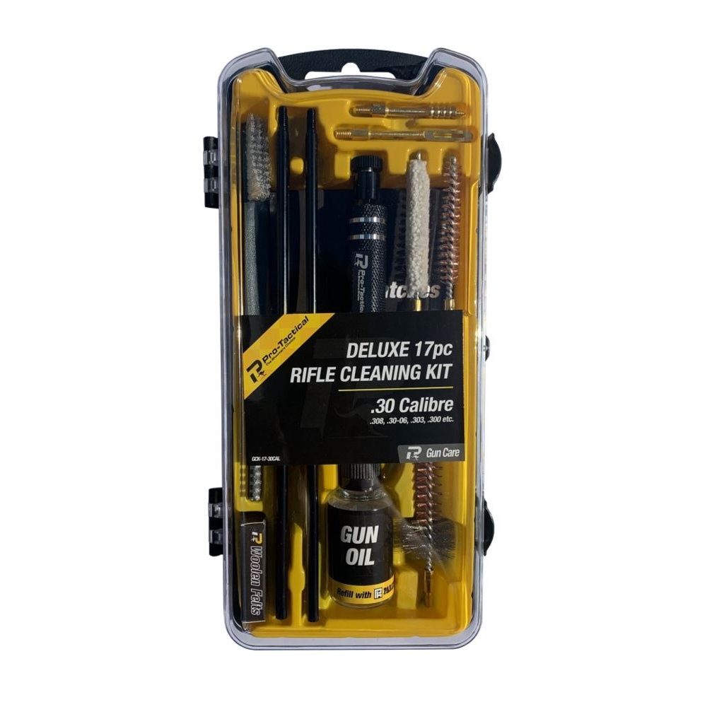 Pro Tactical 17Pc Rifle Cleaning Kit .30Cal