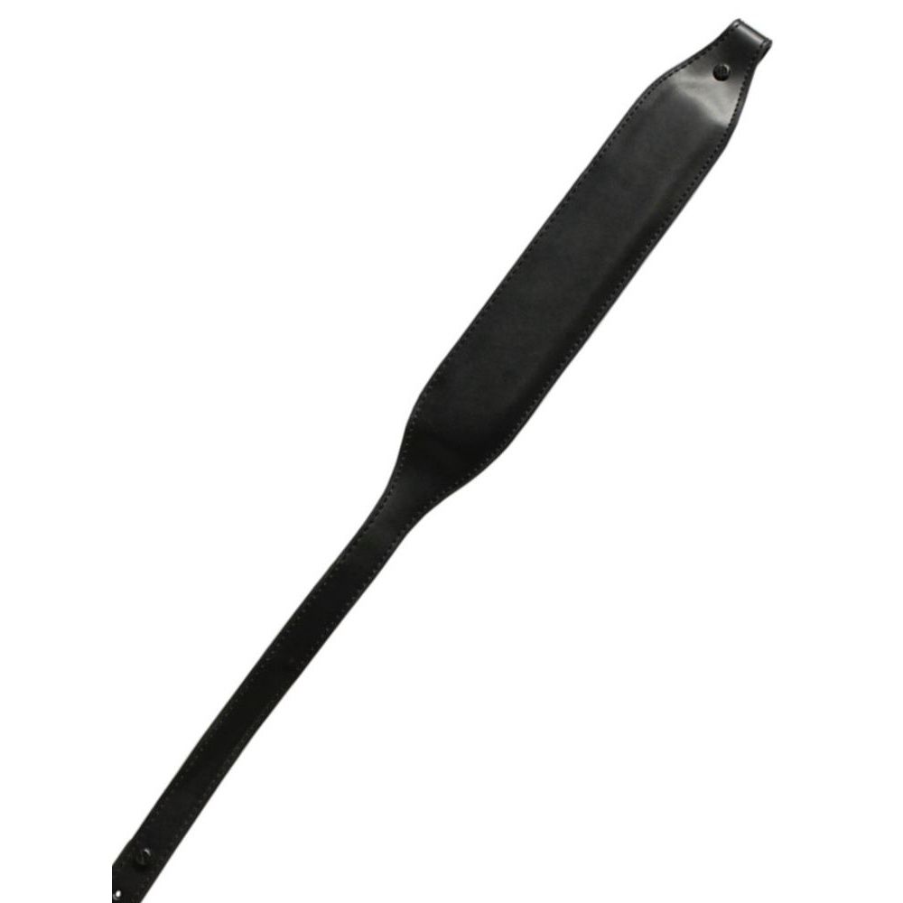 Pro-Tactical Slick Sling Padded Leather 2.5 Inch Wide Black