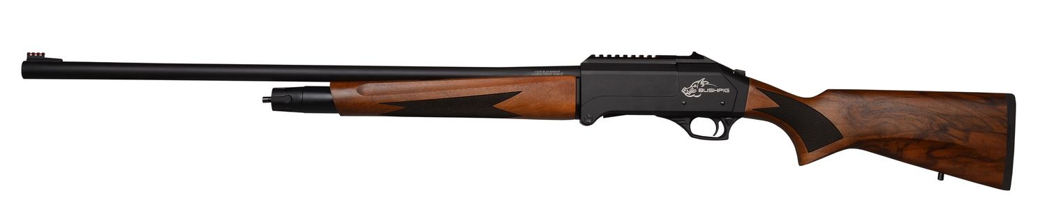 AXOR ARMS BUSHPIG 12G LEVER RELEASE SHOTGUN, Variation: 28&quot; 5+1 BLACK/ WALNUT STOCK