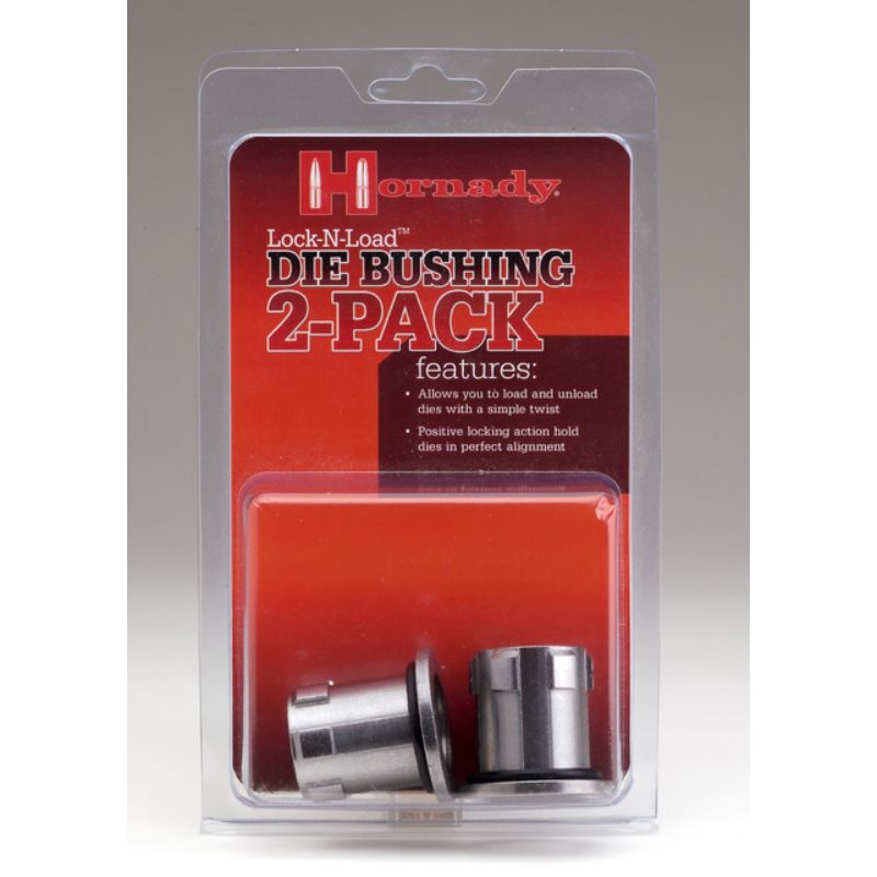 HORNADY LOCK&#39;N LOAD DIE BUSHING (2 PACK)