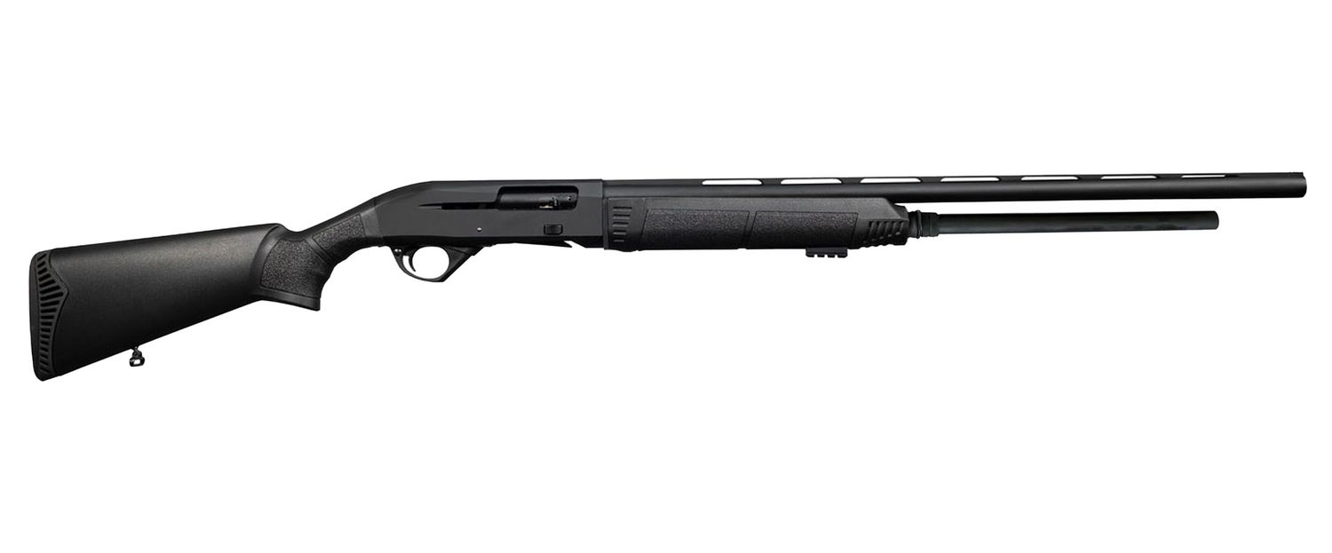 Celik Arms Buck Master Gen 2 Push Button Shotgun 12GA 28&quot; VENT RIB - Black Synthetic - 10rds, Stock: STANDARD