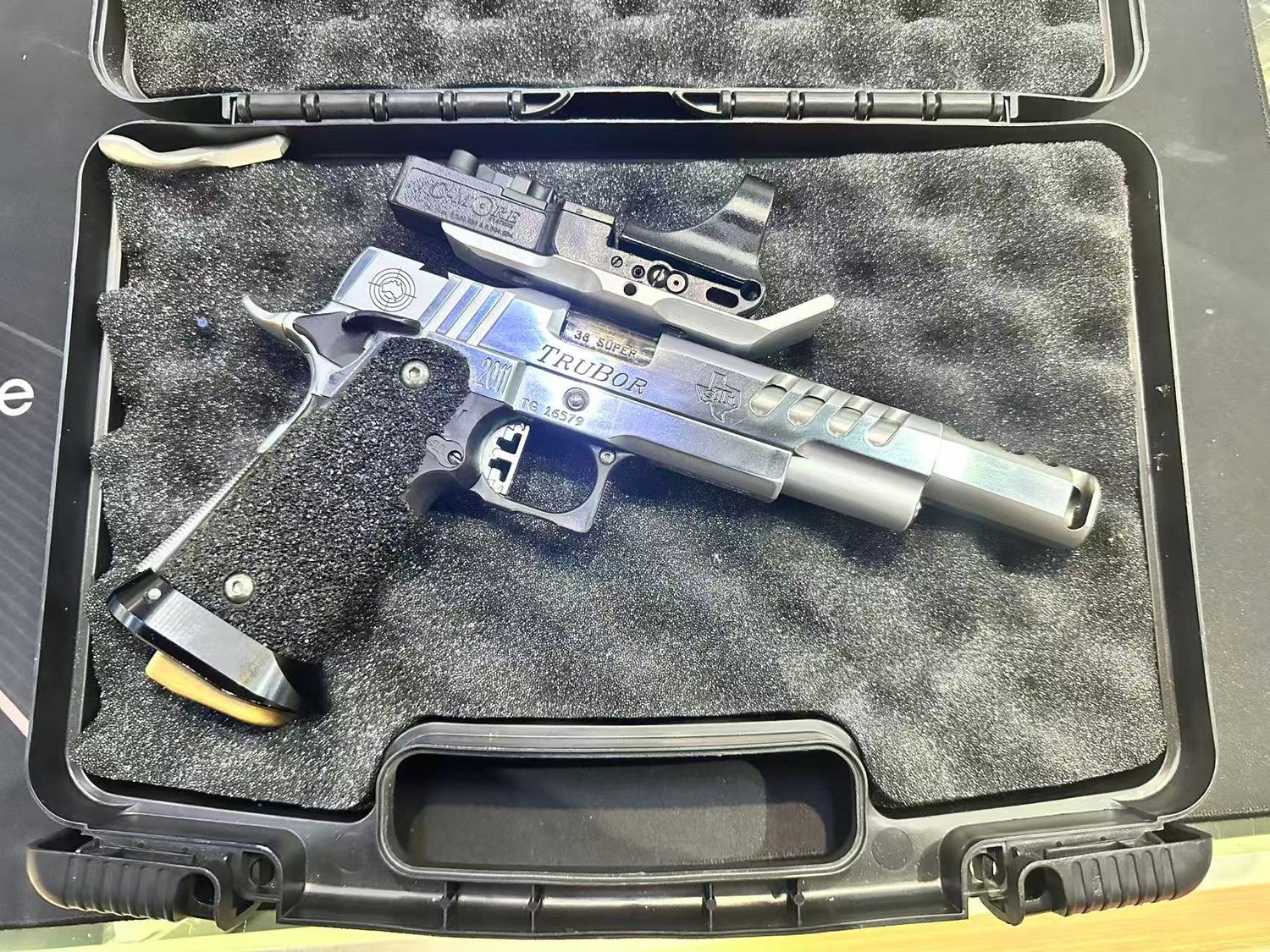 Consignment Used STI Trubor Open Gun .38 Super - SN: TG16579