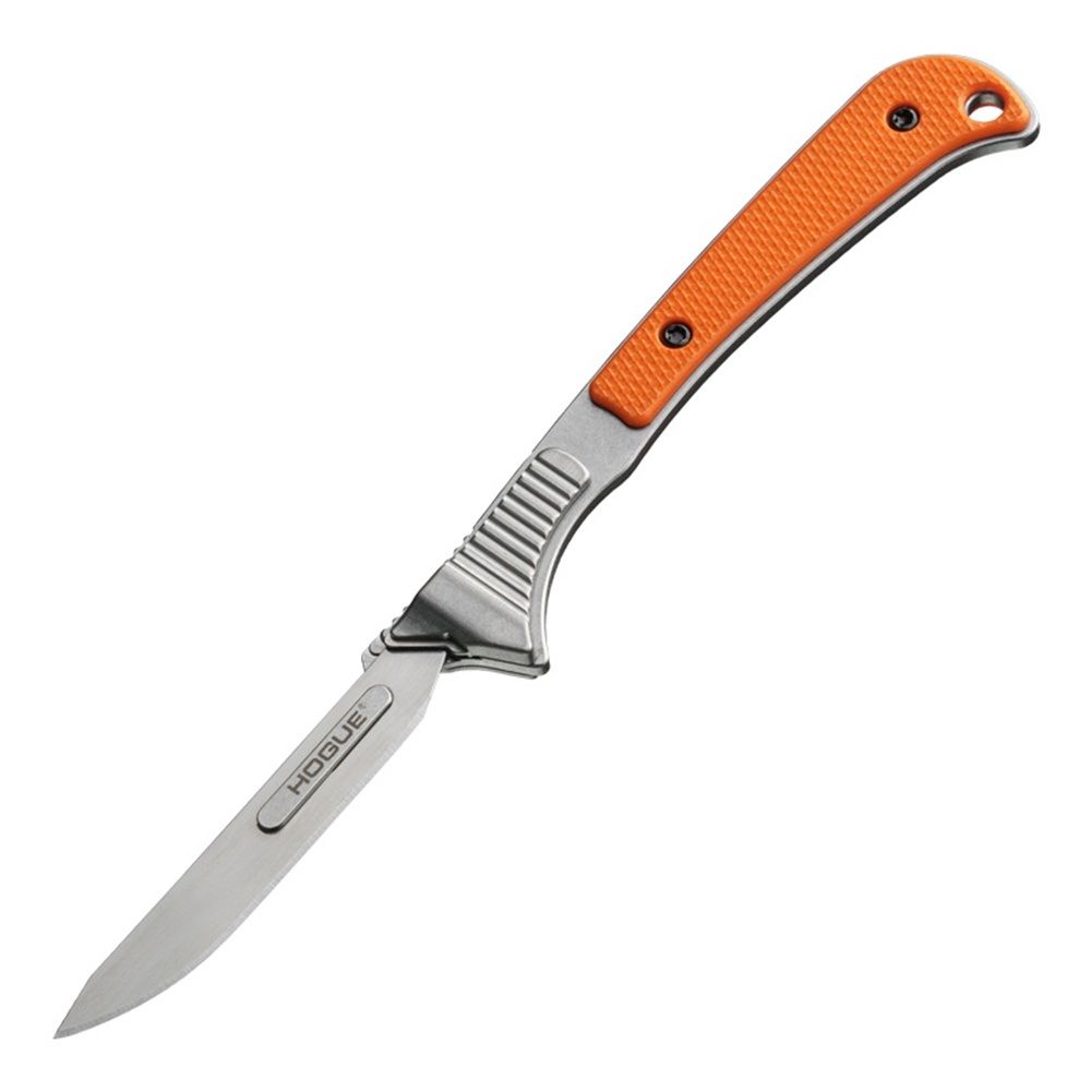 Hogue Expel Fixed Scalpel 2.5&quot; Replaceable Blade 440C, Colour: TUMBLED FINISH