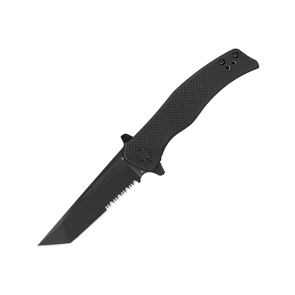 Olight Sentry L2 EDC Tactical Style Folding Pocket Knife with Titanium-Coated D2 Blade
