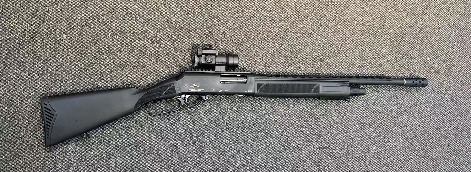 Used Adler A110 Lever Action 12G With Red Dot - SN: 17AU-03718