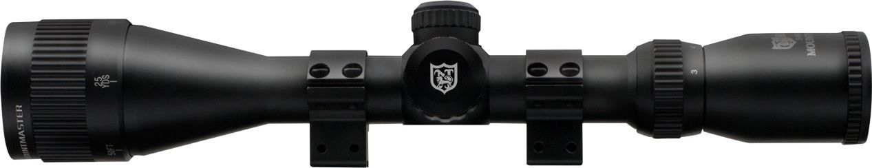 Nikko Stirling Mountmaster Illuminated 3-9X40 Mil Dot 2PC 3/8 Mounts
