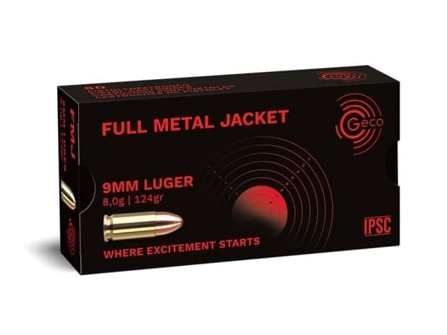 GECO 9MM 124GR FMJ 50PK