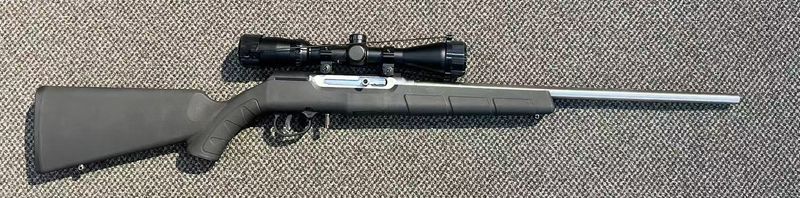 Used Savage A22R Stainless With Scope .22LR - SN: N169930