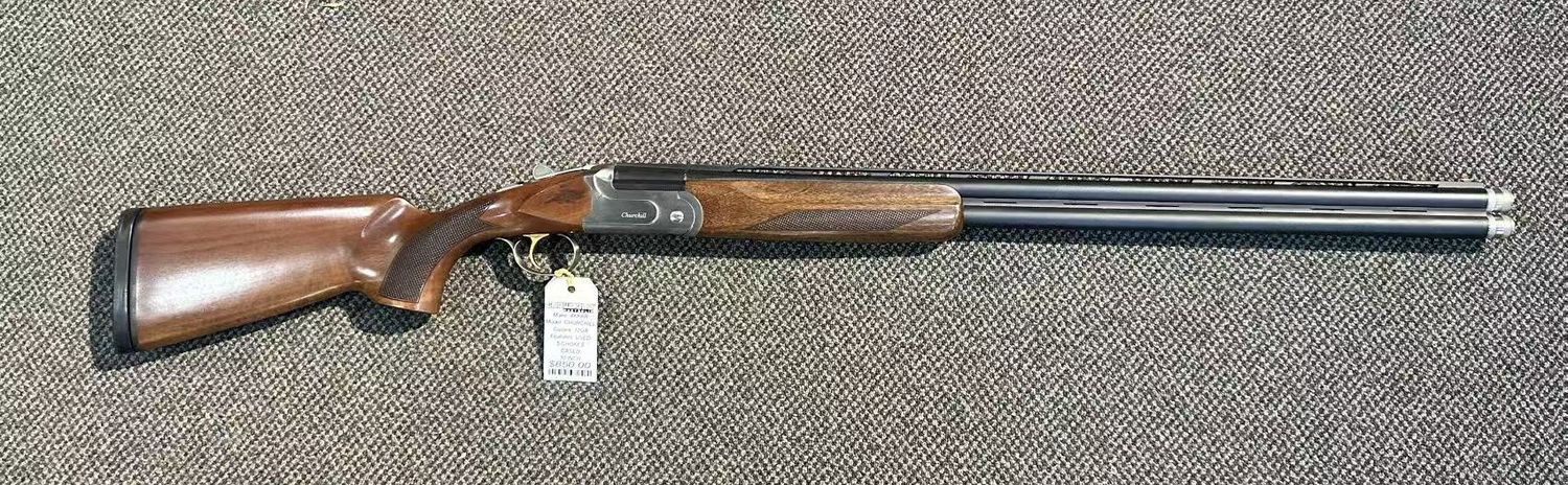 USED AKKAR CHURCHILL 12G 30 INCH CASED w/ 5 CHOKES SN: 20329368