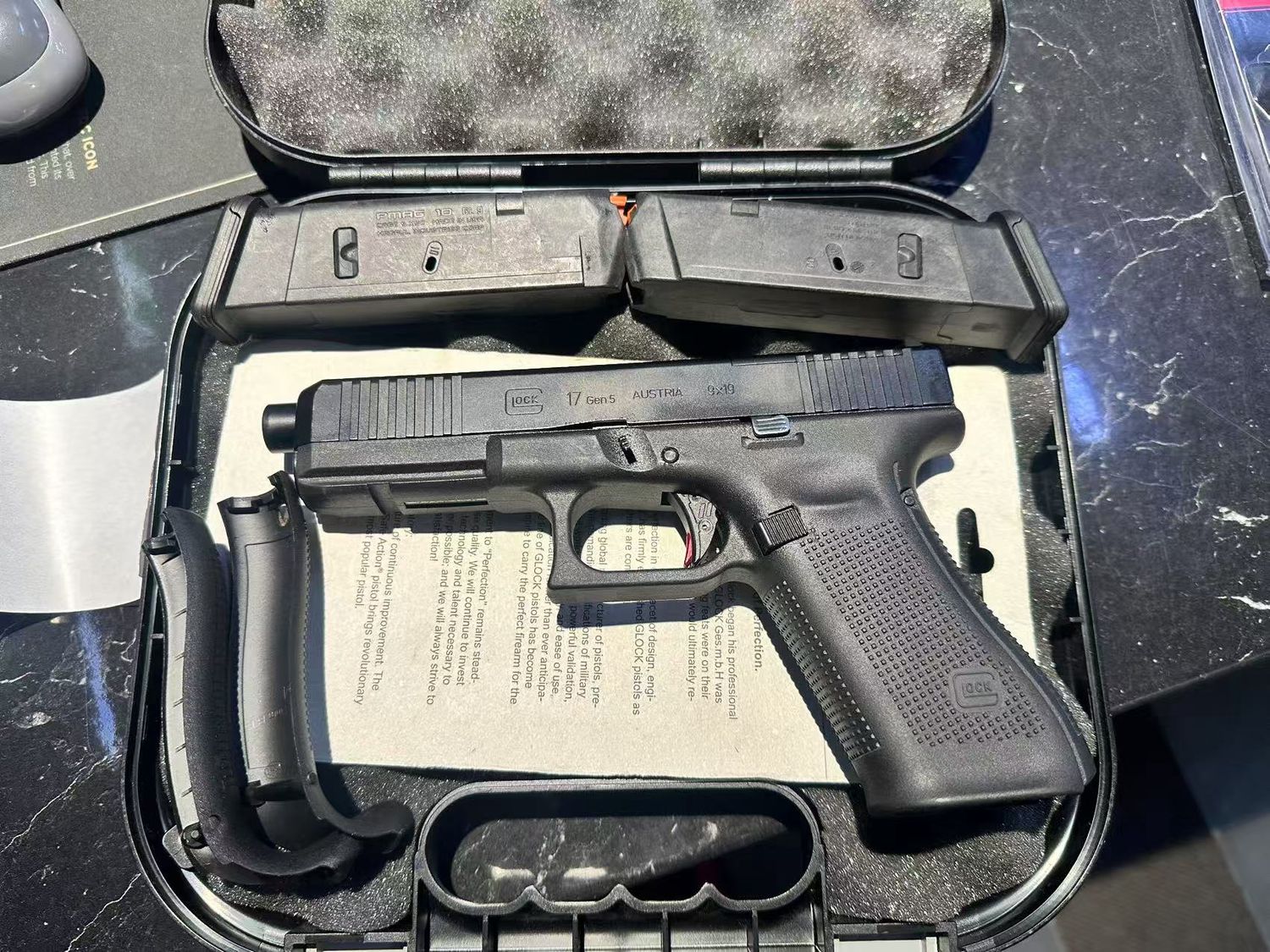 Consignment Used Glock 17A Gen5 MOS 9MM With Zev Trigger Kit - SN: BSFV546