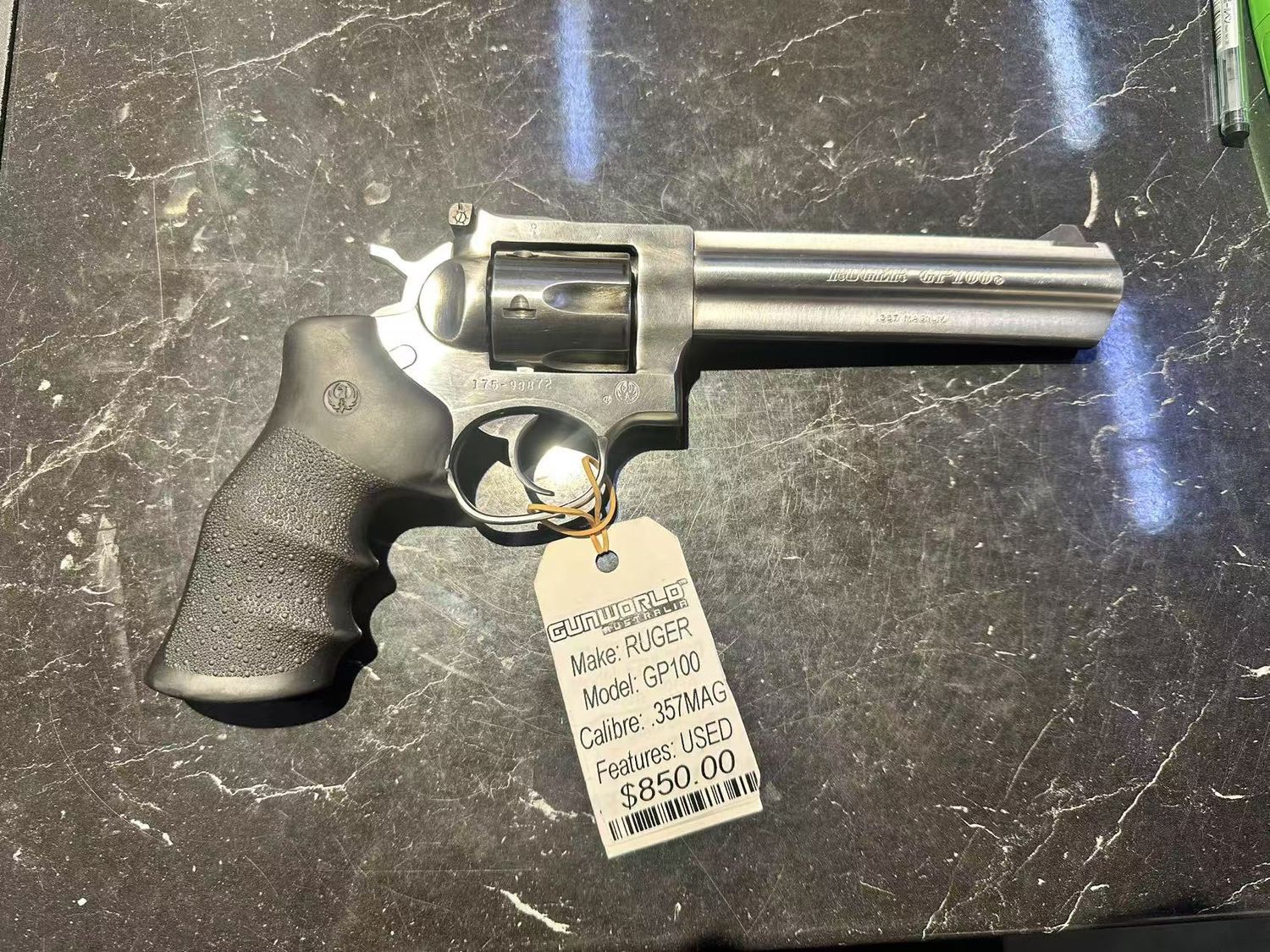 Consignment Used Ruger GP100 .357Mag SN: 175-93872