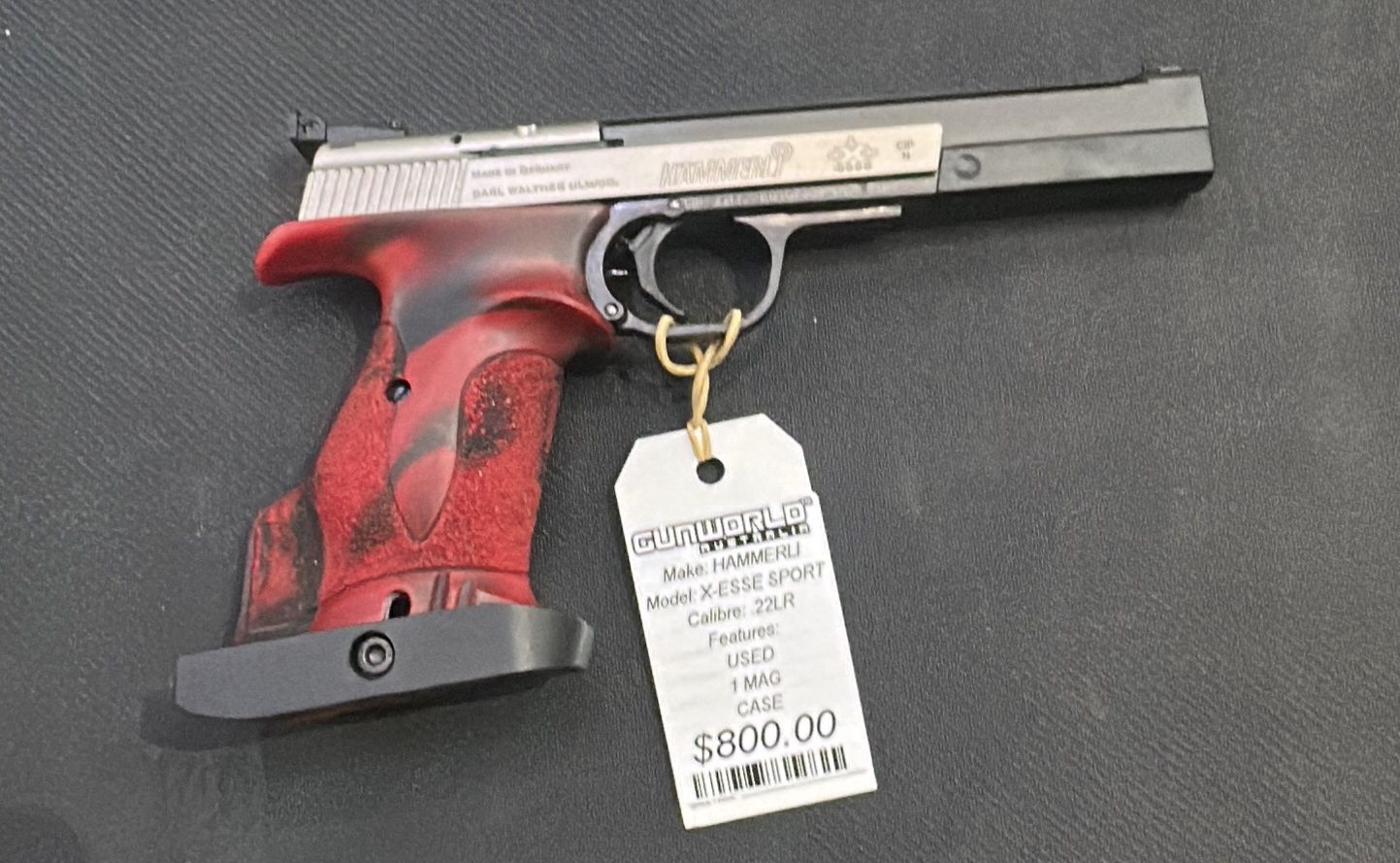 Used Hammerli X-ESSE Sport .22LR - SM: E0107354