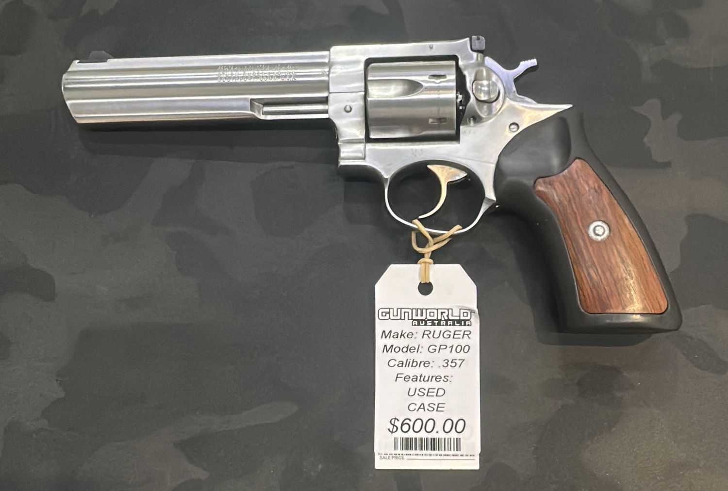 Used Ruger GP100 .357 6&quot; - SN: 173-61837