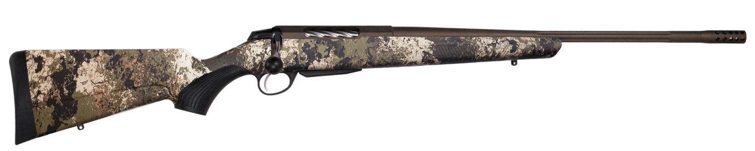 Tikka T3x Lite Veil Wideland 243 Muzzle Brake 22.4&quot; D18