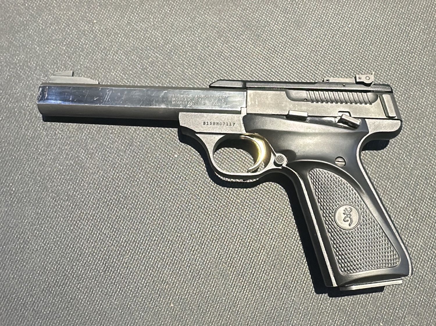 Used Browning Backmark .22LR SN: 515MM07117