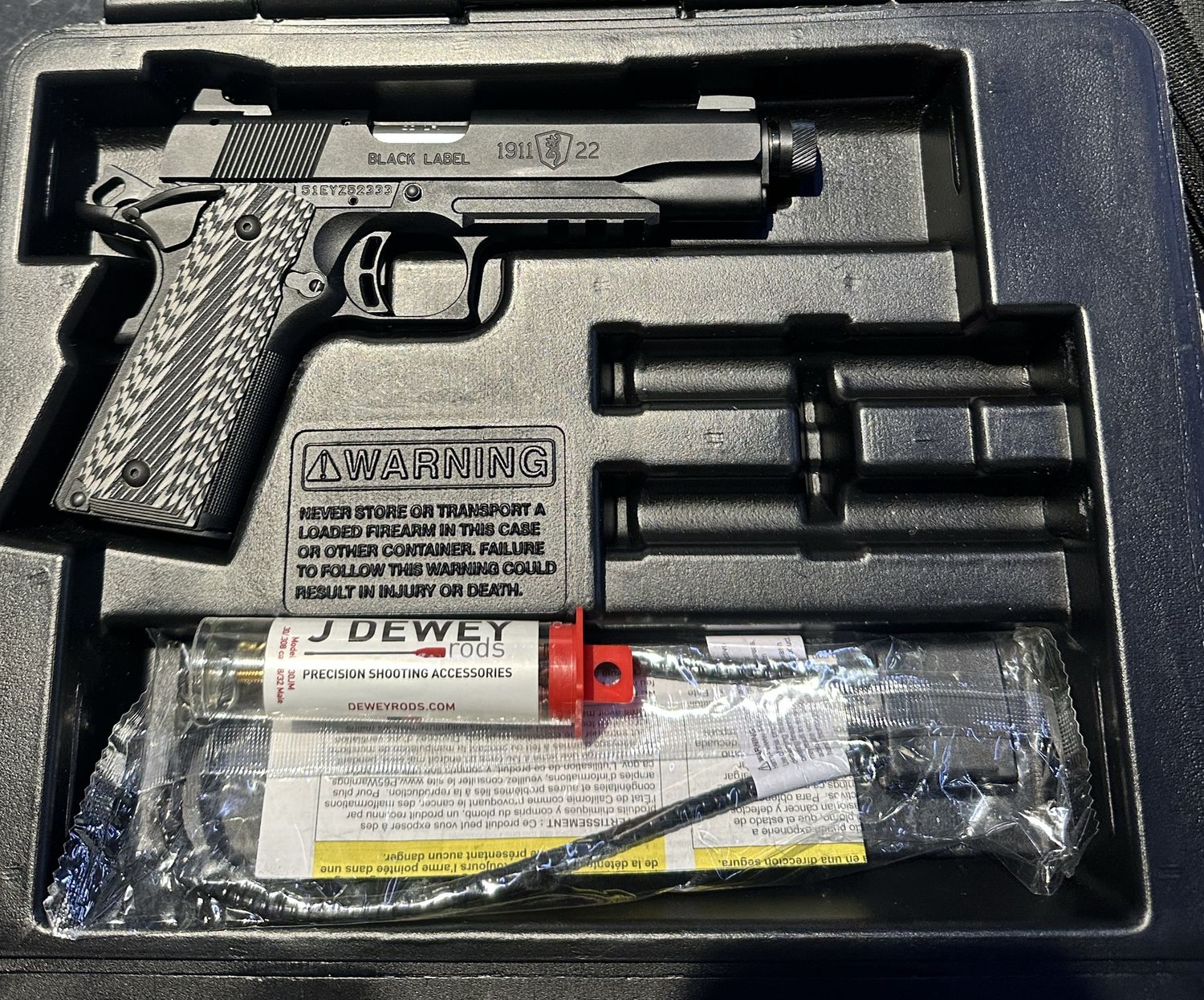 Used Browning 1911 .22LR SN - 51EYZ52333