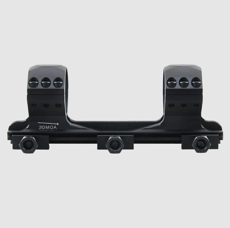 Vector Optics 34mm X-Accu One Piece 20MOA Med Picatinny Mount