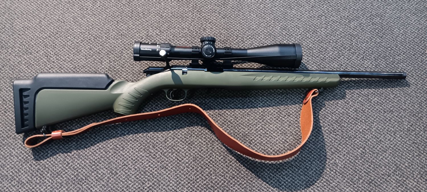 CONSIGNMENT RUGER AMERICAN 22LR w/ Sling, Scope, &amp; Bag USED SN: 835-26108